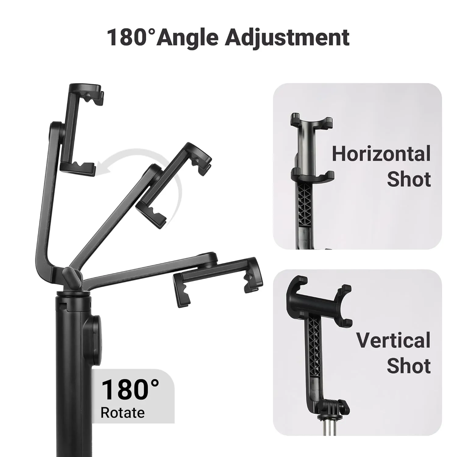 Zebronics Selfie Stick with Tripod Stand and Detachable Bluetooth Shutter Button view 3